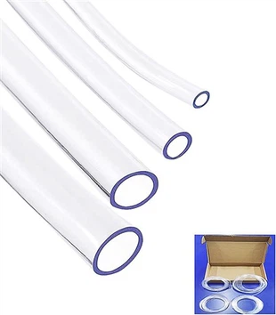 Caurspīdīgas vinila caurules Elastīgas PVC caurules