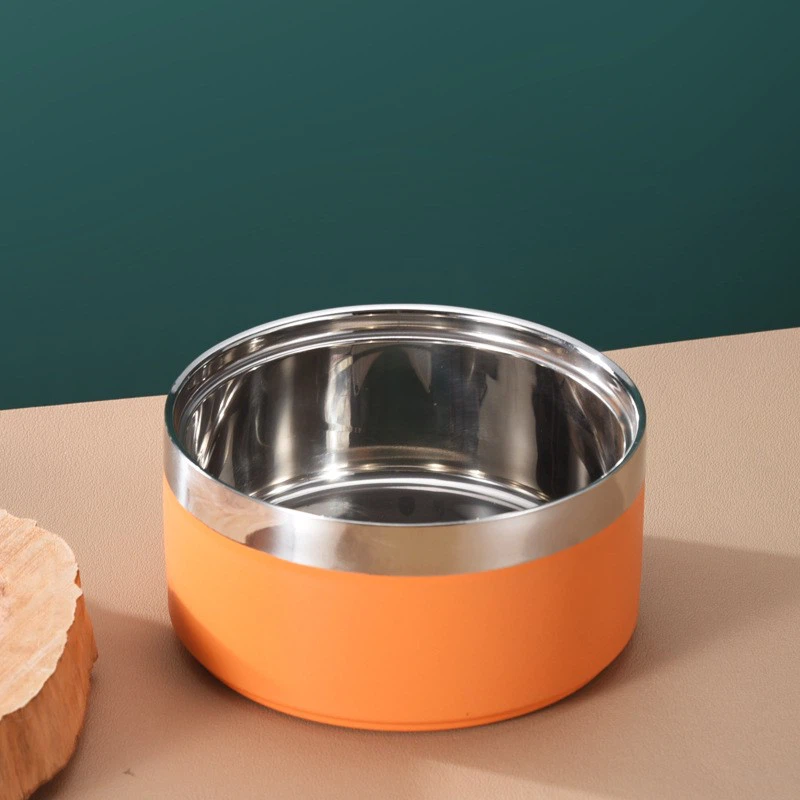 Stainless Steel Non-slip Dog Bowl Food&Water Feeding